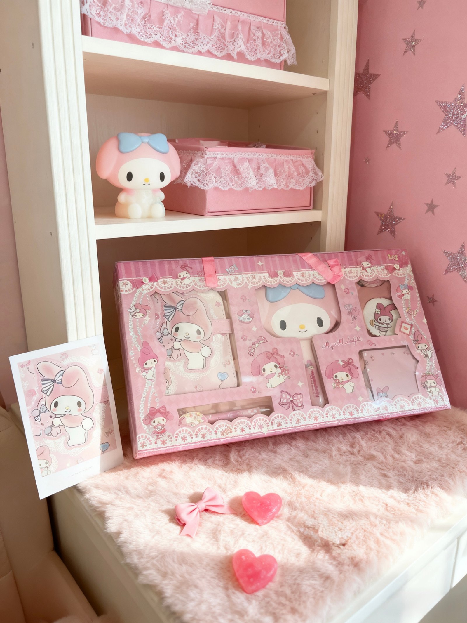 My Melody Kawaii Stationery & Accessory Set