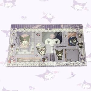 Kuromi Kawaii Stationery & Accessory Set